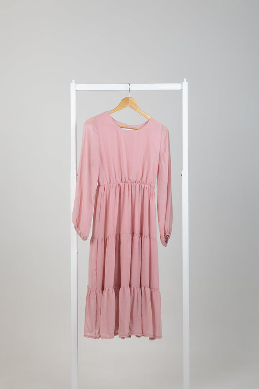 ISABEL DRESS BOUDOIR PINK