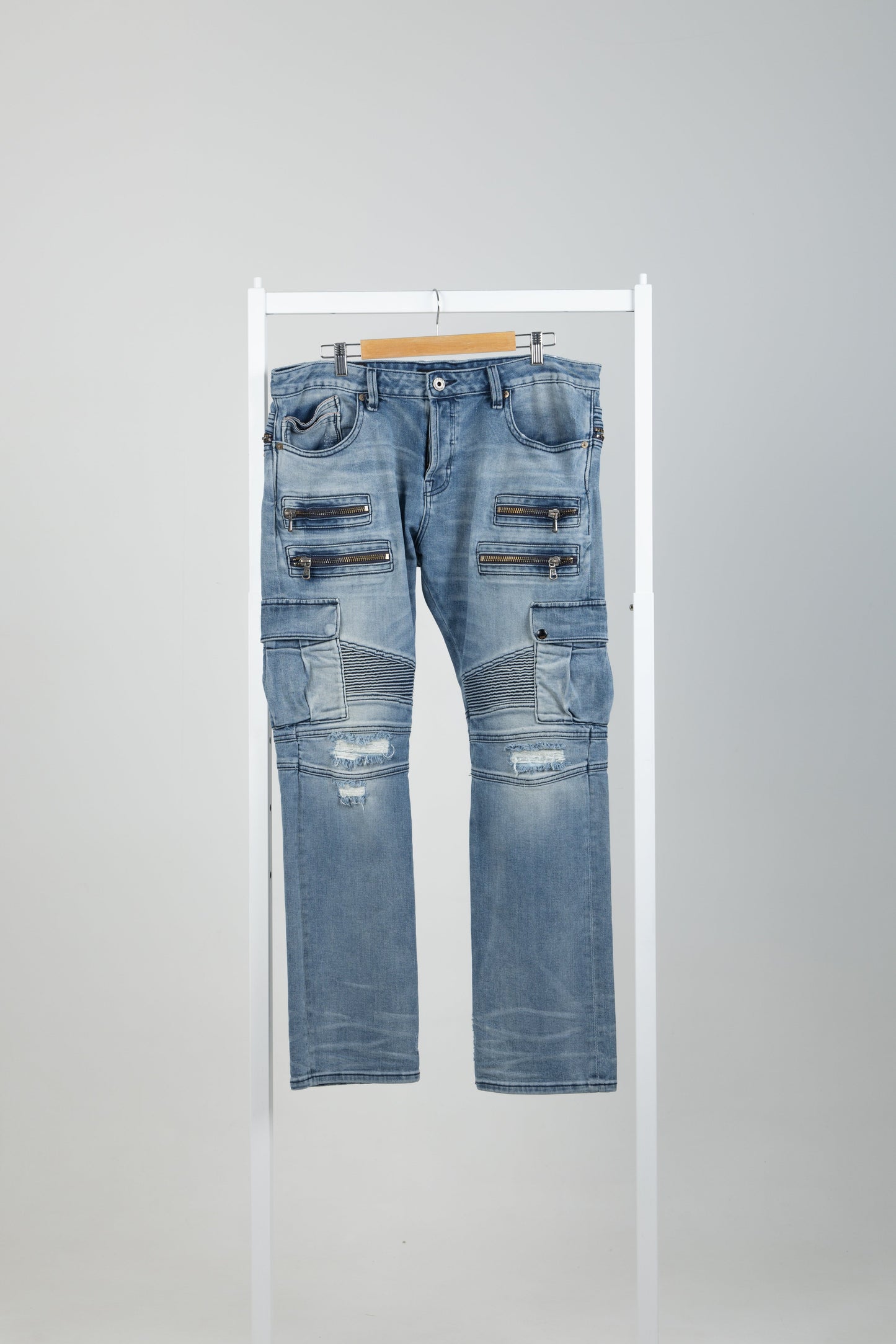 REBEL CARGO MENS JEANS