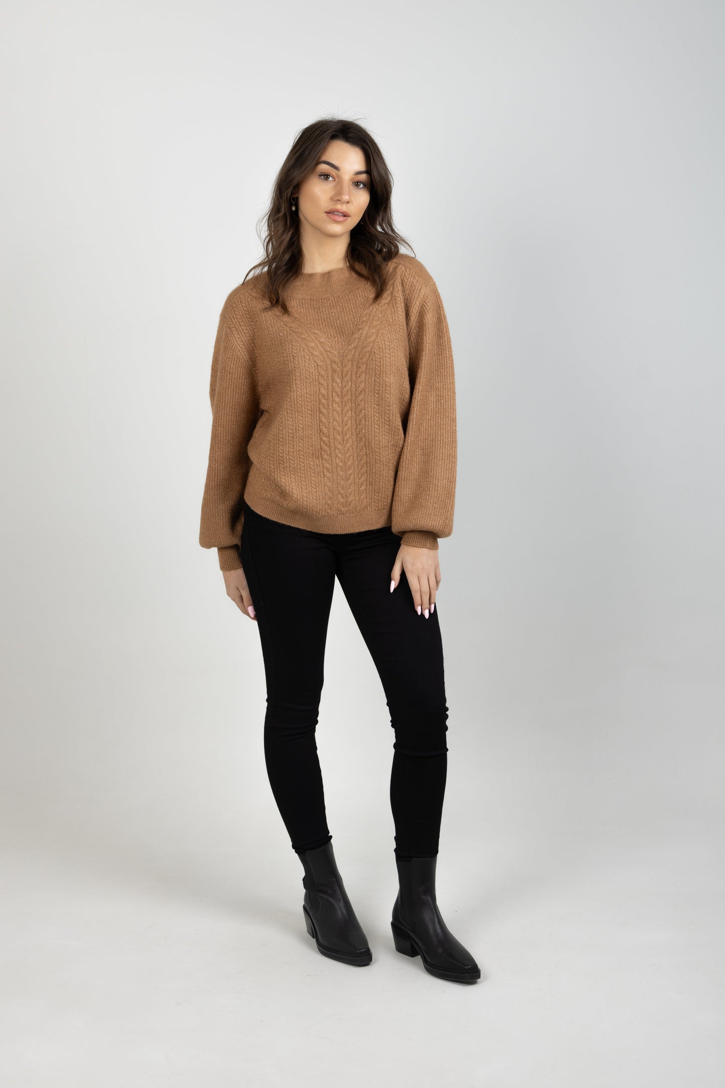 ELENA KNIT TOFFEE