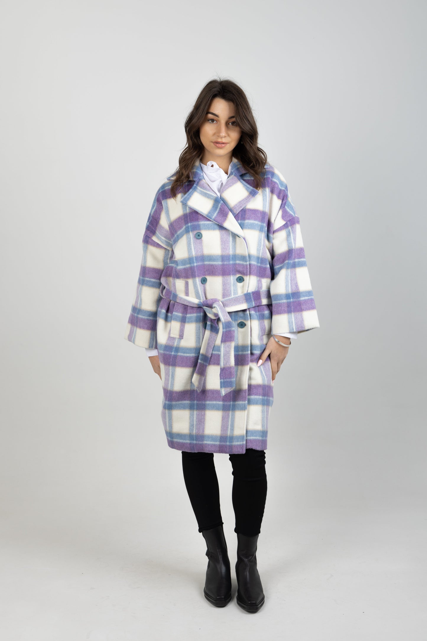 DIXIE COAT BLUE PLAID