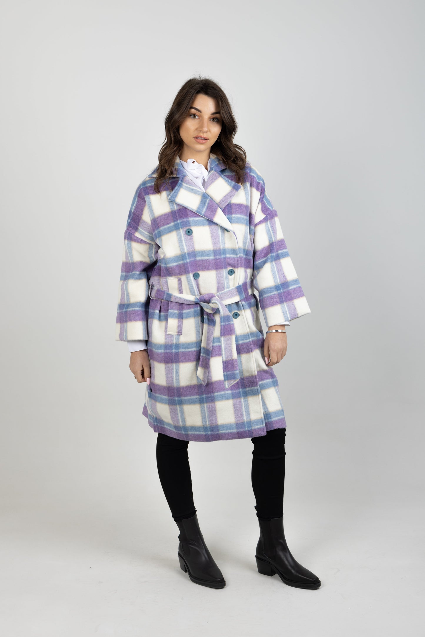 DIXIE COAT BLUE PLAID