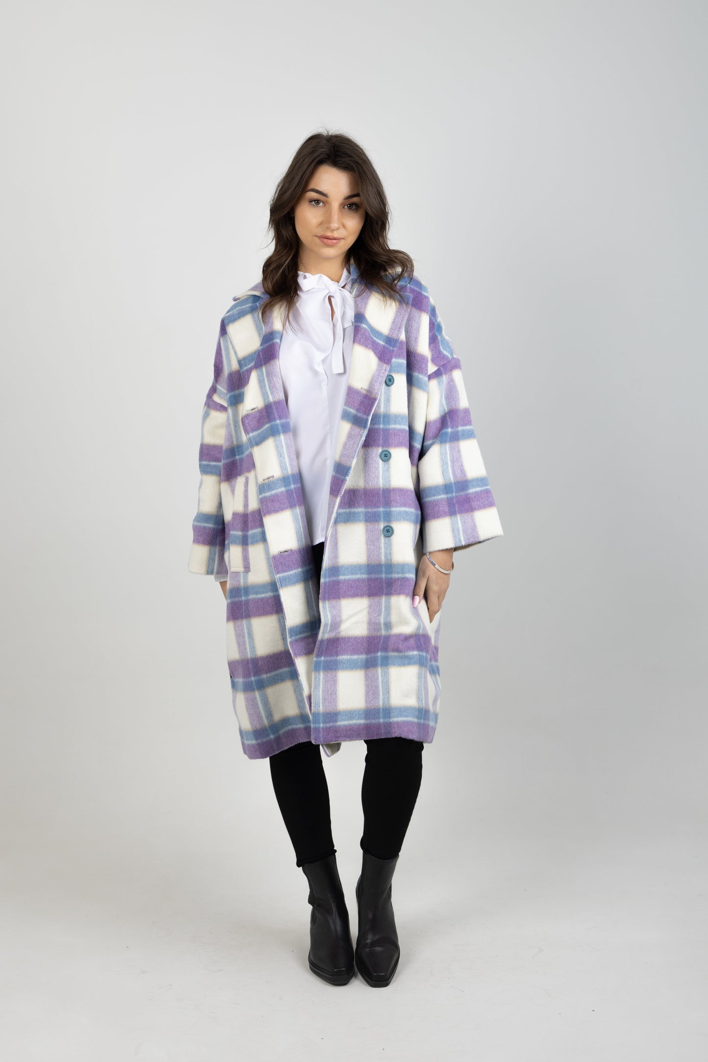 DIXIE COAT BLUE PLAID