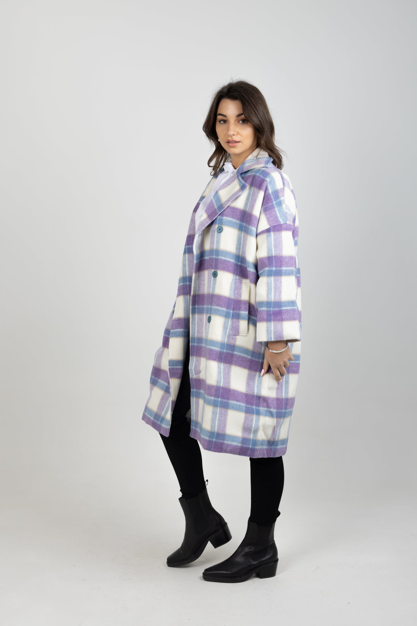 DIXIE COAT BLUE PLAID